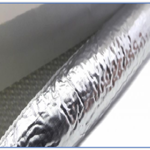 fiberglass & aluminum foil self closing heat protection sleeve