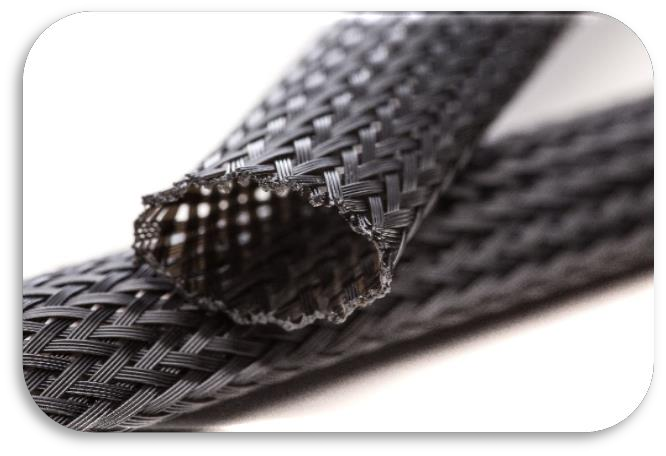 pa+pet braided sleeves